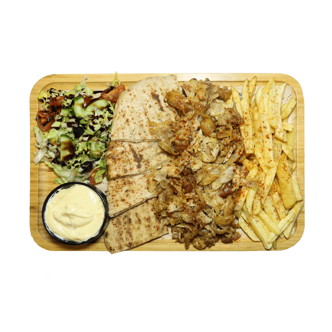 Open Chicken Gyros